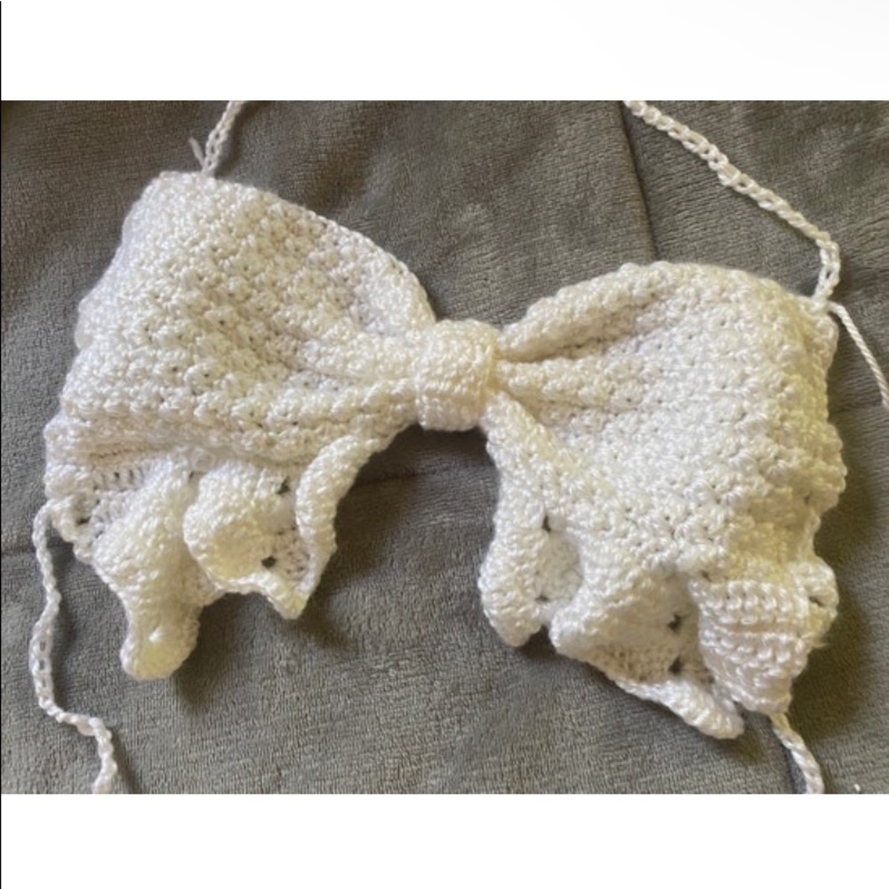 lilly crochet bralette butterfly top